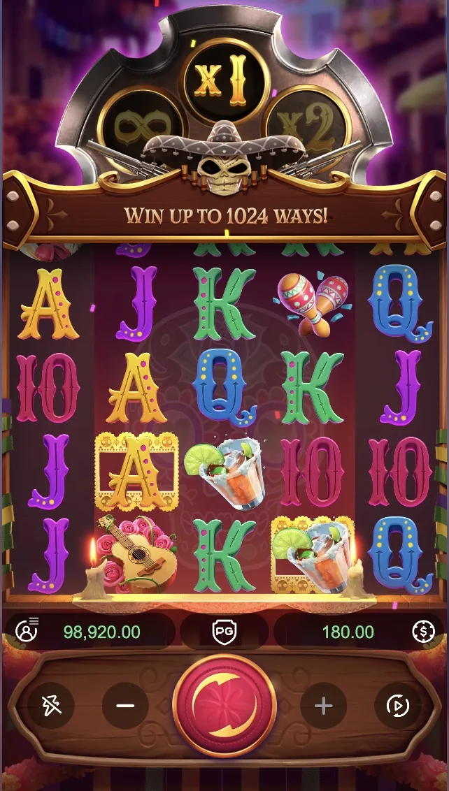 Mobile gameplay with no browser chrome around the reels